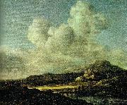 Jacob van Ruisdael solsken France oil painting artist